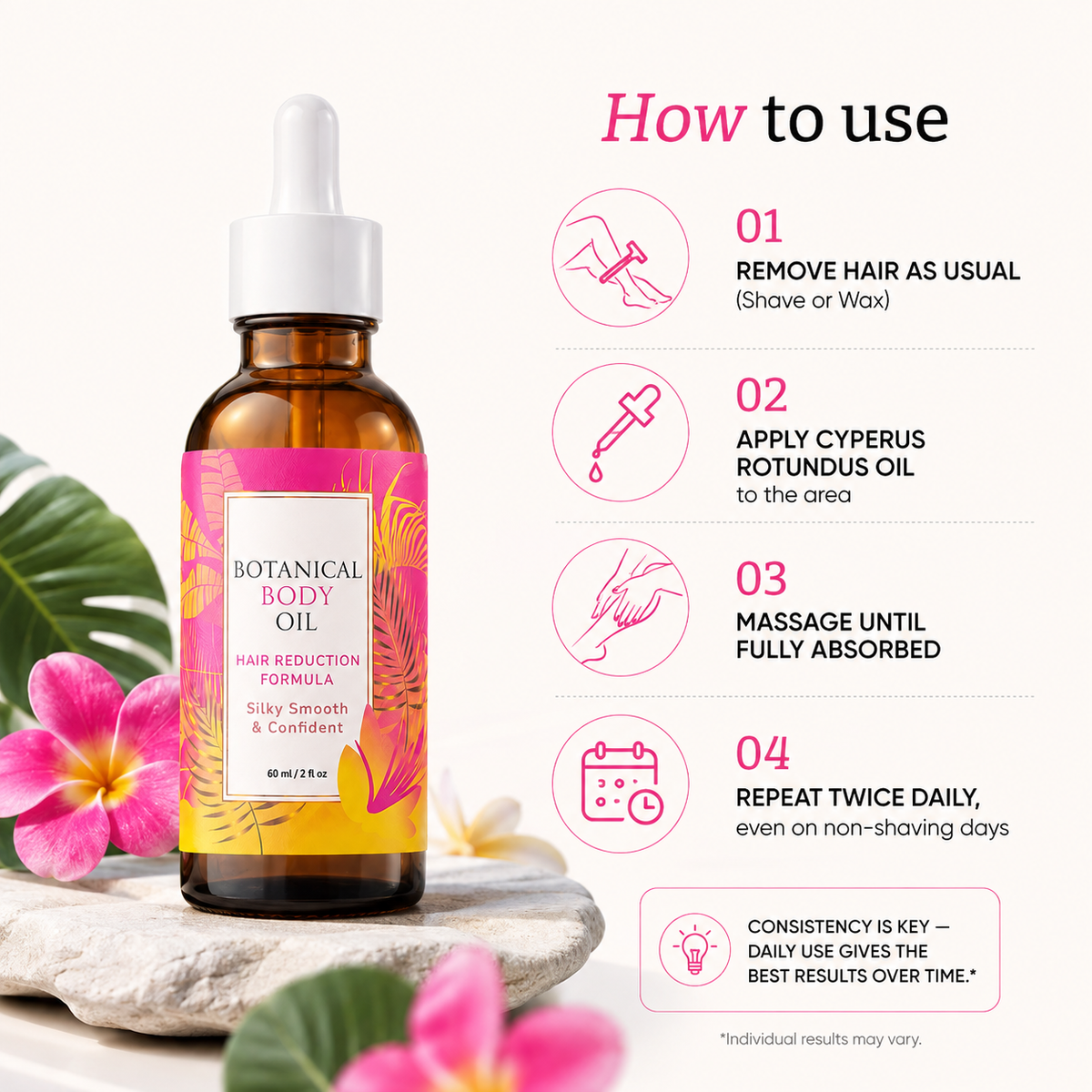 Hair Removal Oil | 60ml
