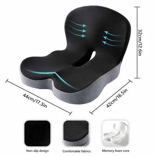 Coussin Ergonomique en Mousse à Mémoire de Forme en utilisation