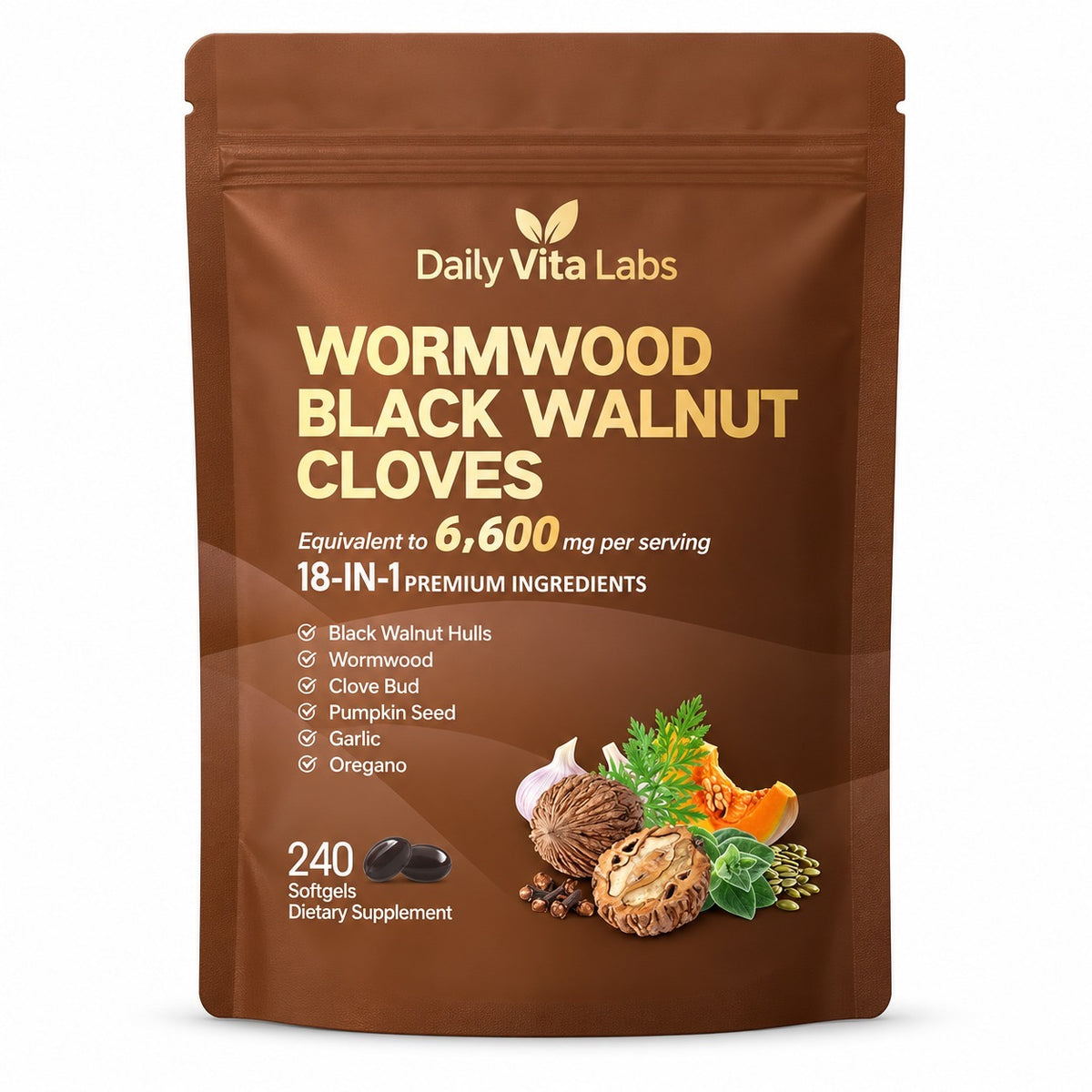 Daily Vita Labs | Wormwood Black Walnut Cloves