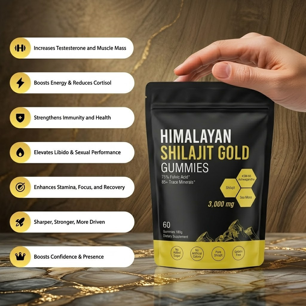 Shilajit Gummies | 60 count