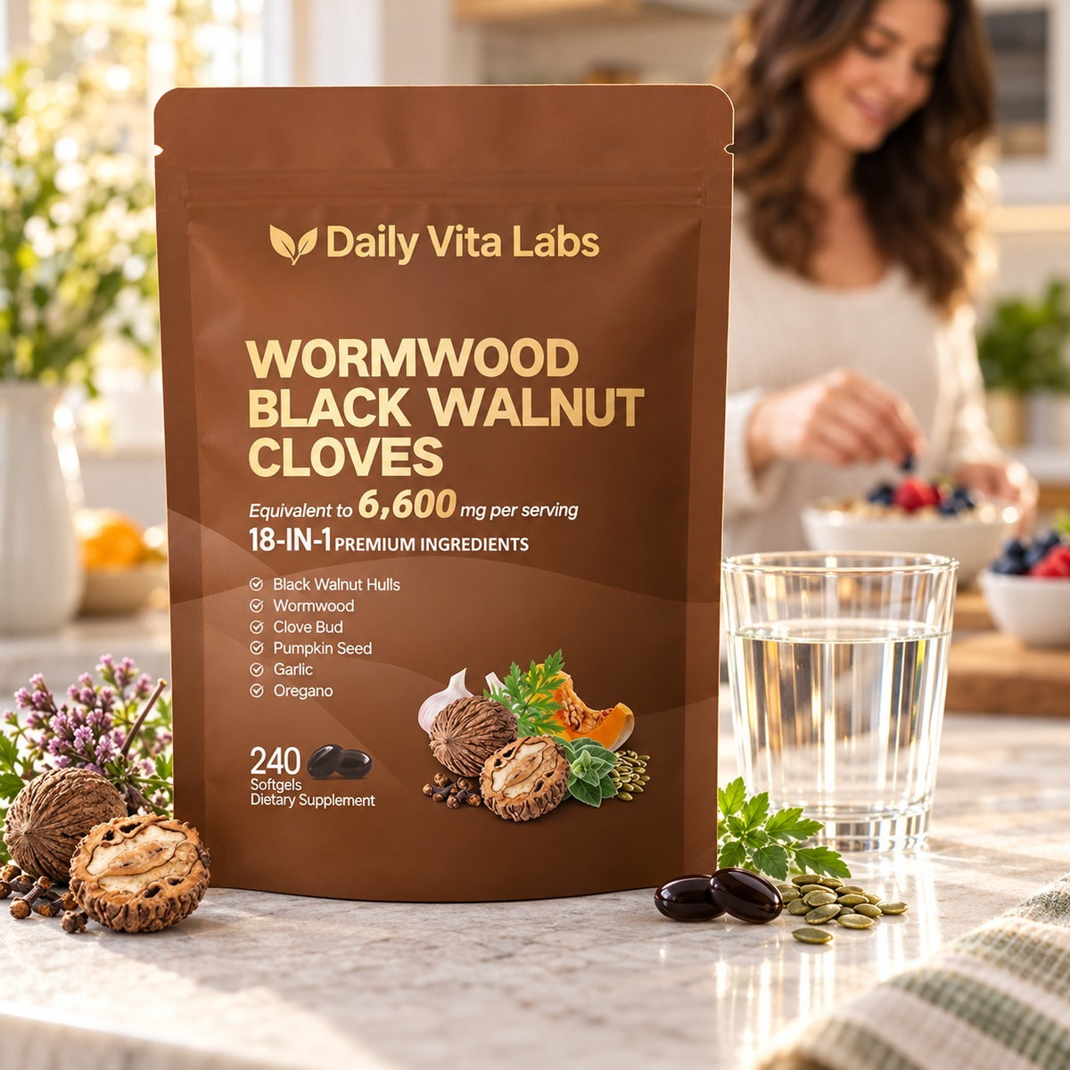 Daily Vita Labs | Wormwood Black Walnut Cloves
