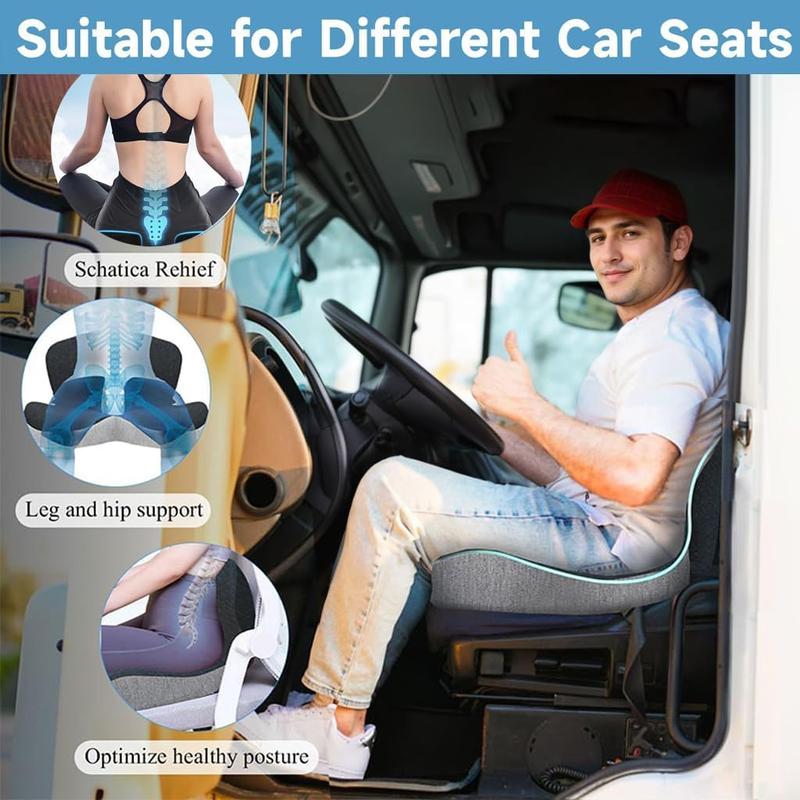 Ergonomic Memory Foam Seat Cushion