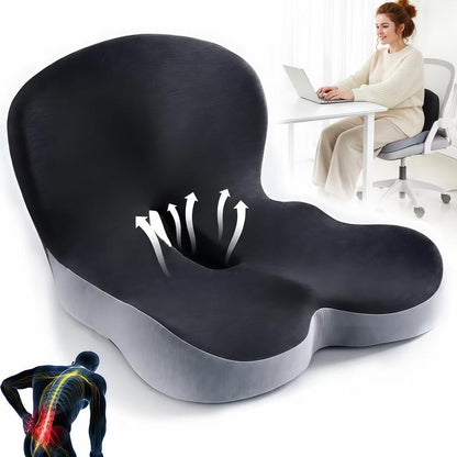 Ergonomic Memory Foam Seat Cushion