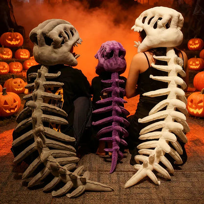 Dinosaur Skeleton Headgear Pillow